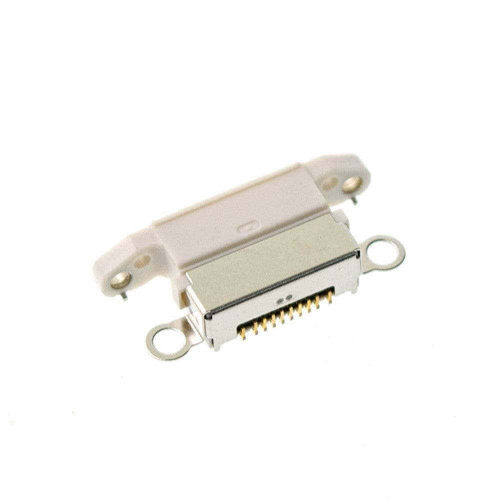 Charging Port Connector for iPhone 12 / 12 Pro-White (Purple) Charging Port Connector for iPhone 12 / 12 Pro-White (Purple)